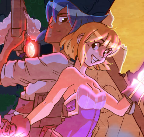 RELIC HUNTER: RIVEN - Riven and Knave, Partners.